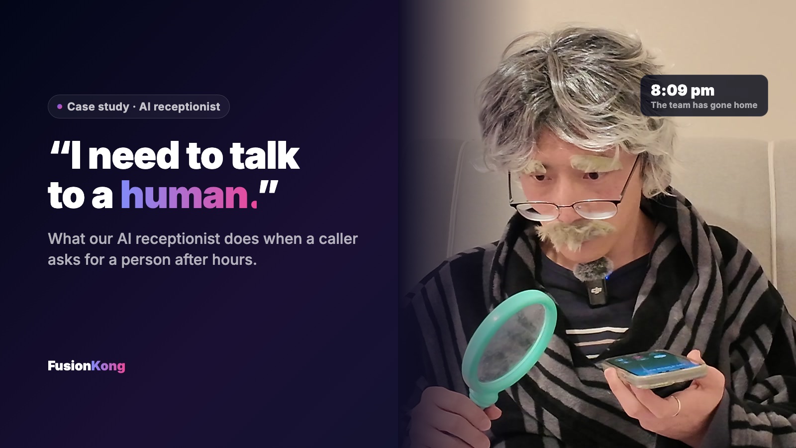 When a Caller Asks for a Real Person After Hours: Inside Our AI Receptionist
